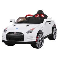 купить Спортивный электромобиль Nissan GT M 3279EBLR-1 два мотора (белый)
