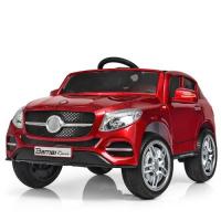 купить Детский электромобиль джип Mercedes M 3829EBLRS-3 кожаное сиденье и автопокраска (красный)