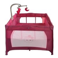 купить Двухуровневый детский манеж Bambi G400-8 (розовый)