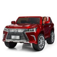 купить Детский электромобиль джип Lexus LX570 M 3906(MP4)EBLRS-3 в автокраске (красный)