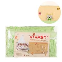 купить Защита для кроватки М V-612-70341-04 Vivast (4 детали, салатовая)