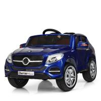 купить Детский электромобиль джип Mercedes M 3829EBLRS-4 кожаное сиденье и автопокраска (синий)