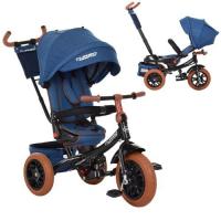 купить Велосипед три надувных колеса Turbotrike M 3646AJ-16 (джинсовый стиль)