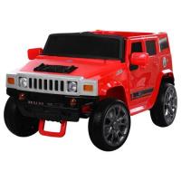 купить Детский джип Hummer M 3581EBLR-3 с кожаным сиденьем (красный)