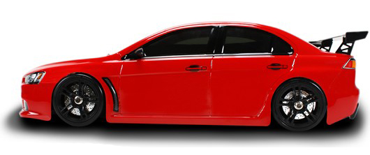 фото Шоссейная 1:10 Team Magic E4JR Mitsubishi Evolution X (красный)
