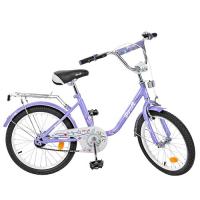 купить Велосипед для детей 20 дюймов Prof1 L2083 Flower (фиолетовый)