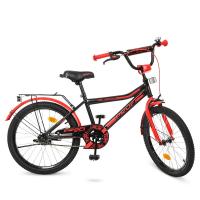 купить Детский велосипед 20 дюймов Profi Y20107 Top Grade (черно-красный матовый)