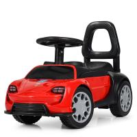 купить Детская каталка-толокар Porsche Sport 9788-3 с багажником под сиденьем (красная)