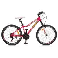 купить Велосипед 24 дюйма алюминиевая рама 13,5" Profi G24CARE A24.1 Shimano (розовый)