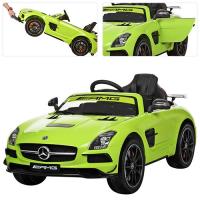 купить Электромобиль для детей Mercedes AMG M 2760 EBRL-5 два мотора (зеленый)