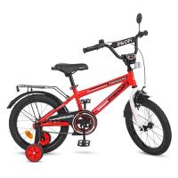 купить Двухколесный детский велосипед 16 дюймов Profi T1675 Forward (красный)