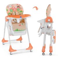 купить Детский стульчик для кормления M 3234-5 BAMBI (оранжевый)
