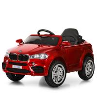 купить Электроджип для детей BMW M 3180EBLRS-3 с радиоуправлением и автокраской (красный)