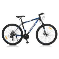 купить Велосипед 27,5 дюймов Profi G275GRAPHITE A275.1 навесное Shimano (черно-синий)
