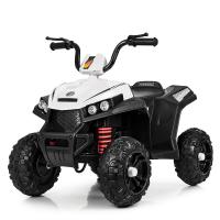 купить Детский электроквадроцикл Bambi M 4131E-1 свет MP3 колеса ЕВА (белый)