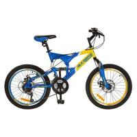 купить Велосипед спортивный 20" Ukraine Style G20S226-UKR (желто-голубой)