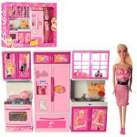 купить Детская мебель с куклой Barbie X221C13 игровой набор кухня
