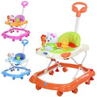 купить Детские ходунки BAMBI B902TS с родительской ручкой (котик)