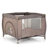 купить Квадратный манеж для детей El Camino ME 1030 ARENA Beige Len с входом (бежевый)