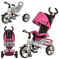 купить Трехколесный велосипед M 5387-2 Turbotrike для детей (малиново-черный)