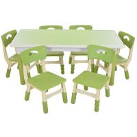 купить Детский столик со стульчиками TABLE3-5 (зеленый)