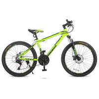 купить Спортивный велосипед 24 дюйма Profi G24YOUNG A24.1 (салатовый)