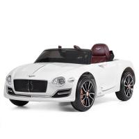 купить Детский электромобиль Bentley JE1166EBR-1 с двумя моторами (белый)
