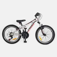 купить Спортивный велосипед Profi 20 дюймов G20A315-L1-W Shimano (бело-красный)