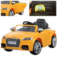 купить Электромобиль для детей AUDI TT ZP 8006EBLR-6 два мотора (желтый)