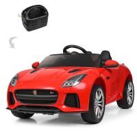 купить Детская машина Jaguar M 3994EBLR-3 полный привод и кожаное сиденье (красная)