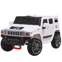 купить Детский электромобиль Джип Hammer BAMBI M 3581EBR-1 два мотора (белый)