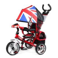 купить Трехколесный велосипед TurboTrike M 3125-2H колеса EVA (красный)