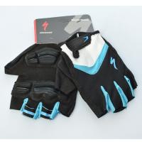 купить Перчатки для спорта SPECIALIZED AS180056-3 с короткими пальцами (голубые)