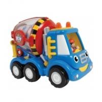 купить Инерционная бетономешалка Wow Toys с фигуркой и дорожным знаком