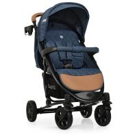 купить Коляска для детей El Camino ME 1011L ZETA Denim Blue универсальная (синяя)