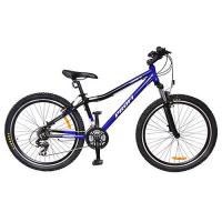 купить Спортивный велосипед 26 дюймов Shimano XM261B Profi (сине-черный)