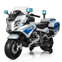 купить Детский полицейский мотоцикл BMW Z212-11 (серый)