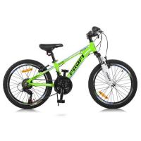 купить Спортивный велосипед Profi 20 дюймов G20A315-L-2B Shimano (зелено-голубой)