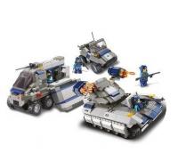 купить Детский игровой конструктор «Военный спецназ» (534 дет) SLUBAN 620015/M 38 B 0209 R
