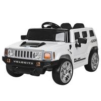 купить Детская электромашина джип HUMMER M 3403EBLR-1 колеса EVA (белый)