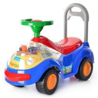 купить Машинка каталка детская Metr+ M 0732-4 с сигналом (синяя)