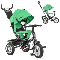 купить Велосипед три колеса Turbotrike M 3113A-N4 надувные колеса (зеленый)