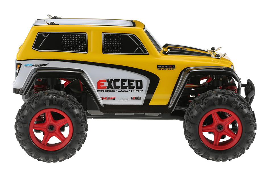 фото Машинка радиоуправляемая 1:24 Subotech CoCo Джип 4WD 35 км/час (желтый)