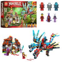 купить Конструктор для детей 3D28 Ninjago строение дракон (721 деталь)