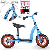 купить Беговел для детей 10 дюймов Prof1 Kids M 3438N10-2 колеса ЕВА (голубой)