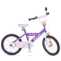 купить Двухколесный велосипед 20 дюймов Profi L20132 Butterfly 2 с подножкой (сиреневый)