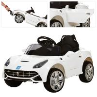 купить Детский электромобиль BAMBI M 3176EBR-1 два мотора (белый)