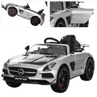 купить Электромобиль для детей Mercedes AMG M 2760 EBLRS-11-2 два мотора (серебро карбон)