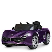 купить Спортивный электромобиль для детей Ferrari M 4203EBLRS-9 автомобильная покраска (фиолетовый)