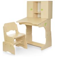 купить Парта со стульчиком и шкафчиками BAMBI W 903-10-1 (венге светлое)